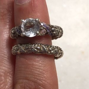 Gemvara Disney Rapunzel Inspired Engagement Set.